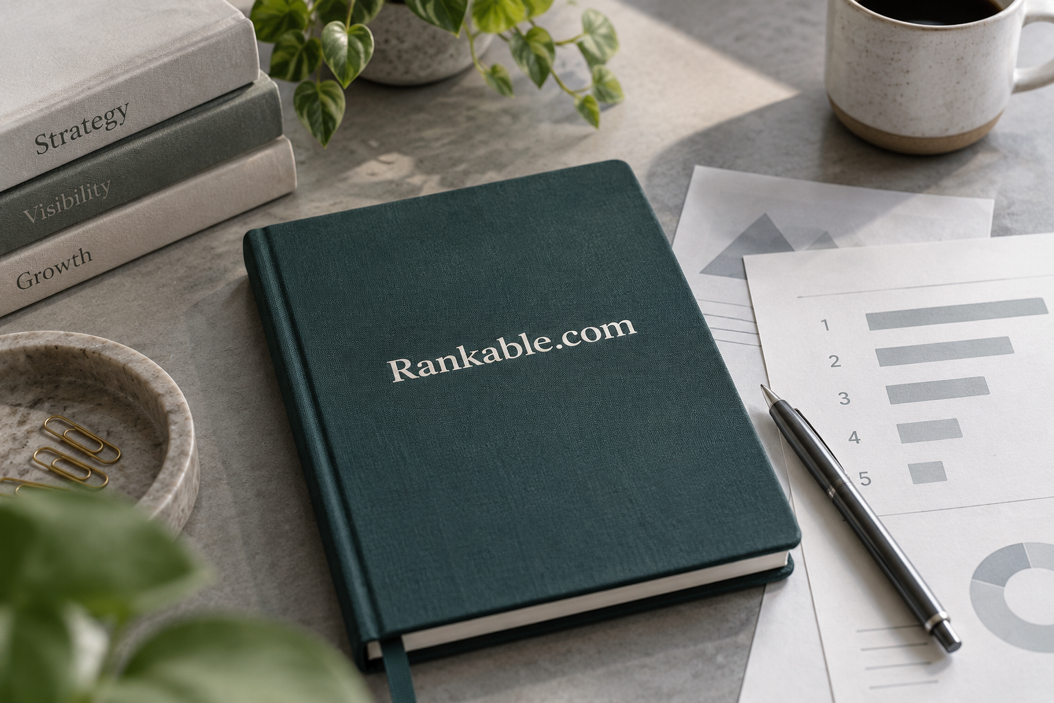 Notes and materials for a Rankable.com brand